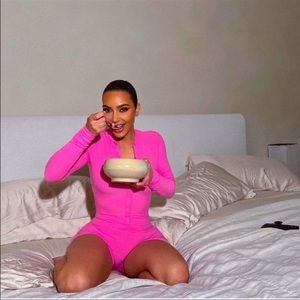 Skims sleepwear onesie sold out color